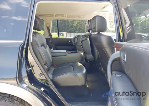 2018 Nissan Armada Platinum z USA, uszkodzony, nr VIN JN8AY2NE5J9731473